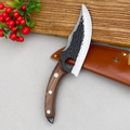 6" Tactical Finger-Hole Japanese Steel Chef Knife