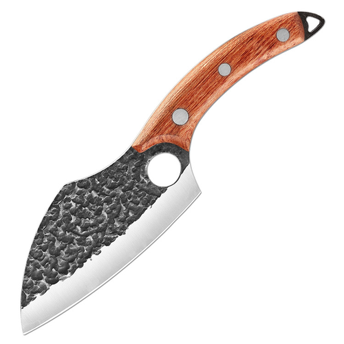6" Tactical Finger-Hole Japanese Steel Butcher Knife